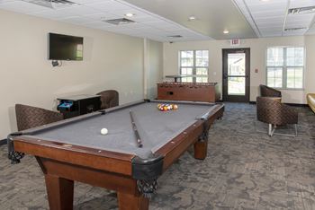 Two game rooms